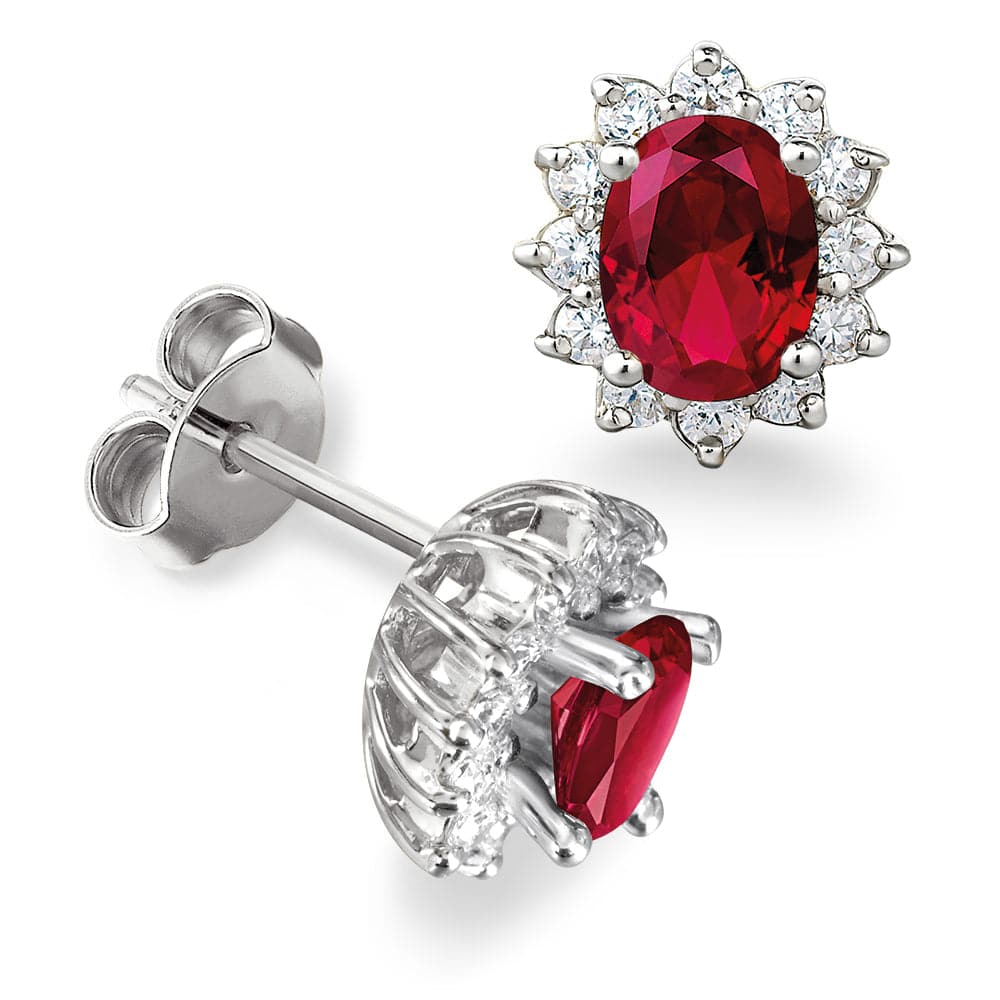 Royal Tru-Ruby Earrings