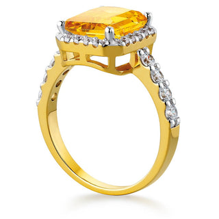 Yellow Champagne Ring