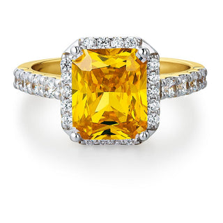 Yellow Champagne Ring