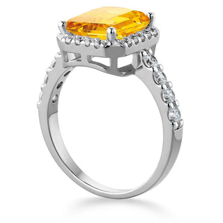 Yellow Champagne Ring
