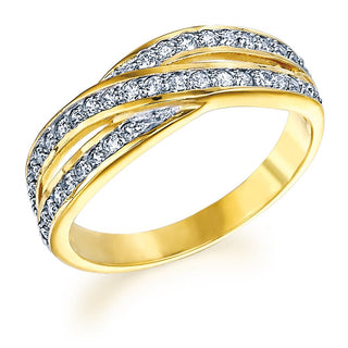 Gleaming Galaxy Ring