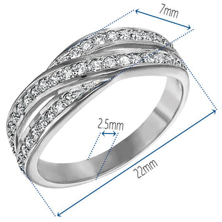 Gleaming Galaxy Ring