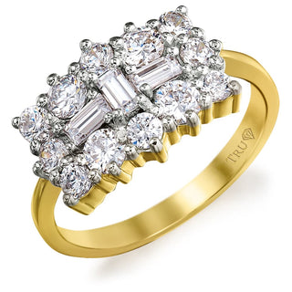 Elegant Splendour Cluster Ring