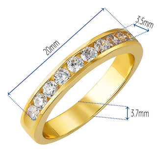 0.88 Carat Bold and Beautiful Eternity Band