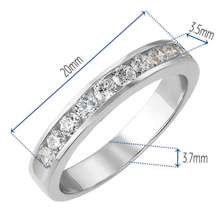 0.88 Carat Bold and Beautiful Eternity Band