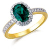 Tru-Emerald Cincature Ring