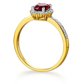 Tru Ruby Cincature Ring