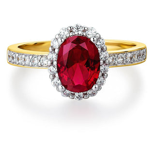 Tru Ruby Cincature Ring