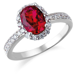 Tru Ruby Cincature Ring