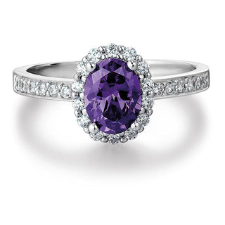 Tru Amethyst Cincature Ring