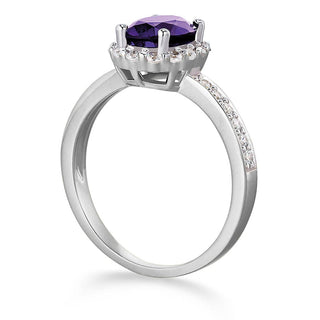 Tru Amethyst Cincature Ring