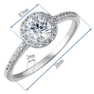 Posh Halo Ring