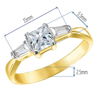 Trinity of Love Ring