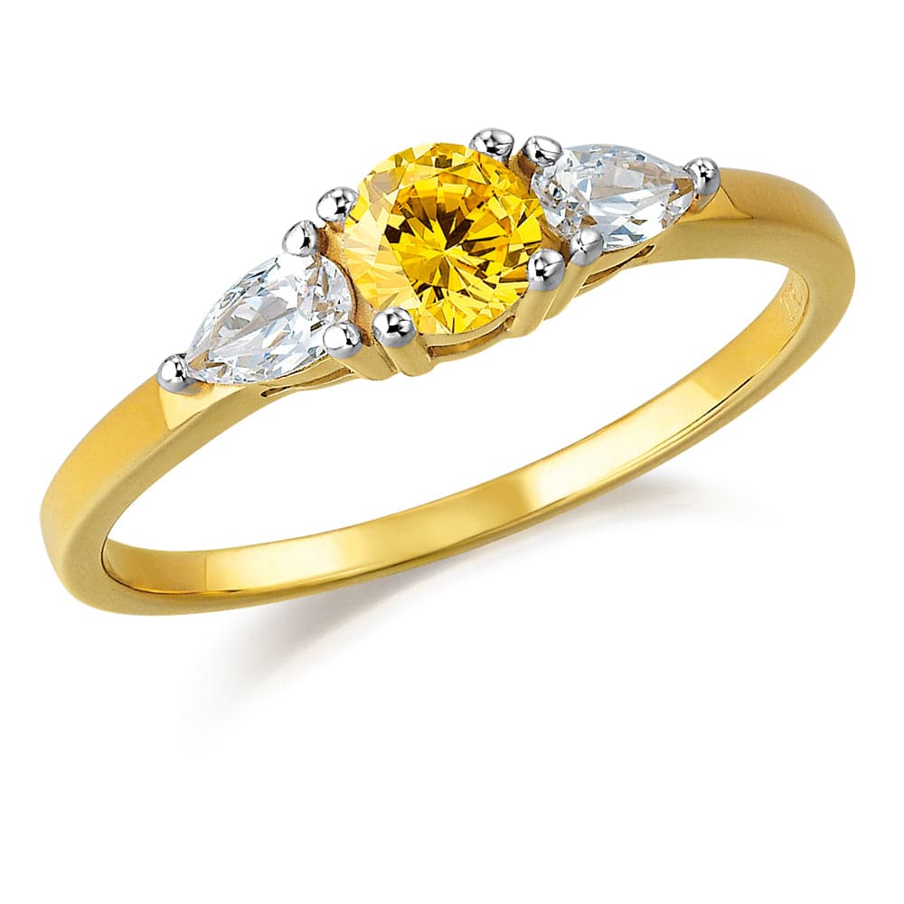 Yellow Katarina Ring