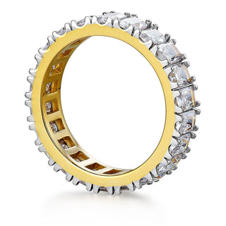 Radiant Cut Eternity Ring
