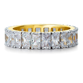 Radiant Cut Eternity Ring