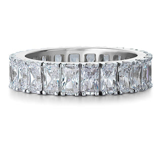 Radiant Cut Eternity Ring