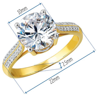 4.40 Carat Grand Accolade Ring