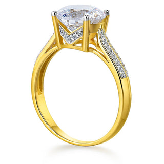 4.40 Carat Grand Accolade Ring