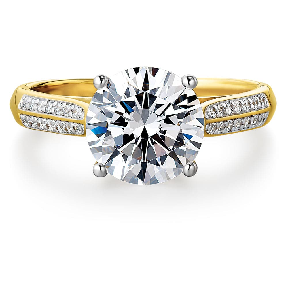 Tru-Diamonds™ Round Brilliant Cut Lab Grown Diamond Cathedral