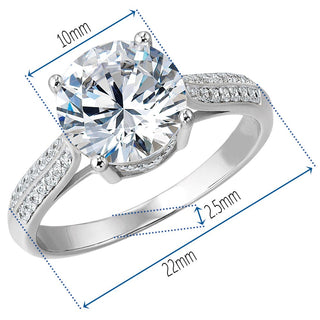 4.40 Carat Grand Accolade Ring