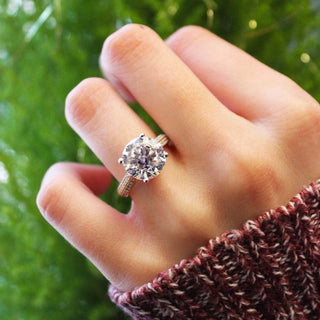 4.40 Carat Grand Accolade Ring