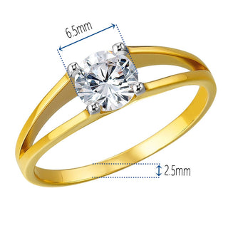 Aphrodite Solitaire Ring