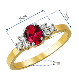 La Bella Tru Ruby Ring