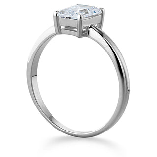 1.75 Carat Emerald Cut Solitaire Ring