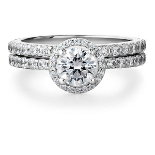 Posh Solitaire Ring Set