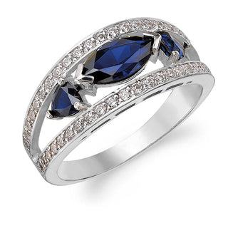 Tru Sapphire Marquise Ring