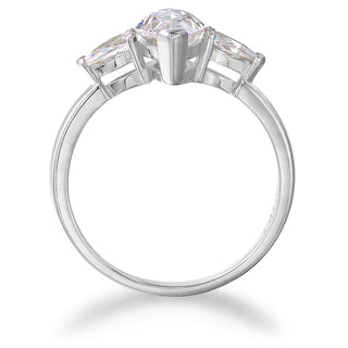 Marquise Cut Trilogy Ring