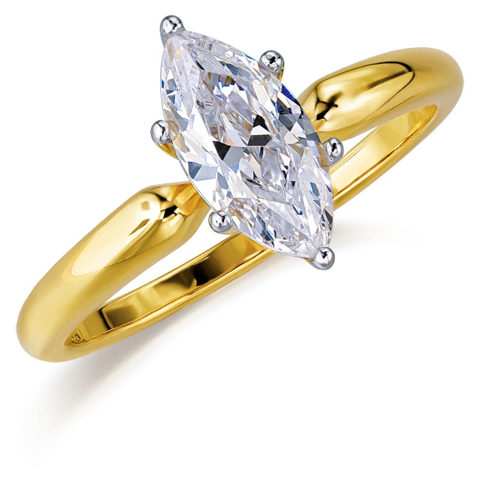 1 ct. Marquise  Solitaire Ring