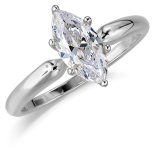 1 Carat Marquise Solitaire Ring