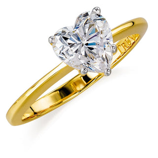 1.25 Carat Heart Solitaire Ring