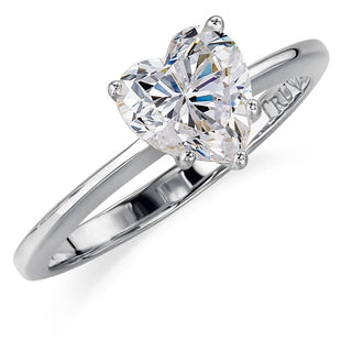 1.25 Carat Heart Solitaire Ring