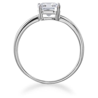1 Carat Asscher Cut Solitaire Ring
