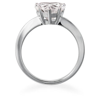 3 Carat Heart Solitaire Ring