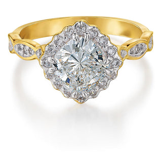3.40 Carat French Lace Ring