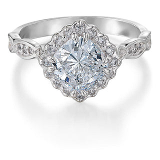 3.40 Carat French Lace Ring