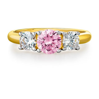 Pink Trilogy Ring