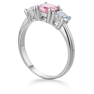 Pink Trilogy Ring