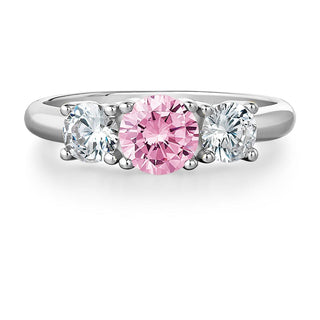 Pink Trilogy Ring
