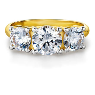 4 Carat Trilogy Ring