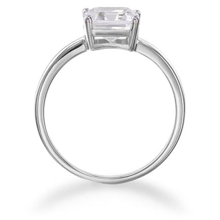 2 Carat Asscher Cut Solitaire Ring