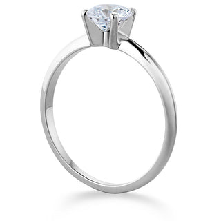 1 Carat Tiffany Style 4-Claw Solitaire Ring