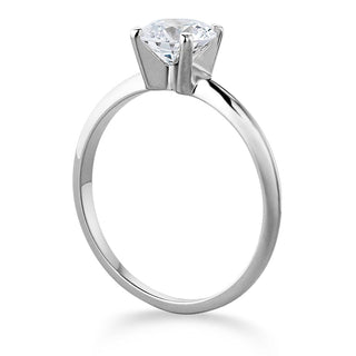 3 Carat Tiffany Style 4-Claw Solitaire Ring
