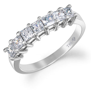 Princess Garland Ring  Platinum Clad