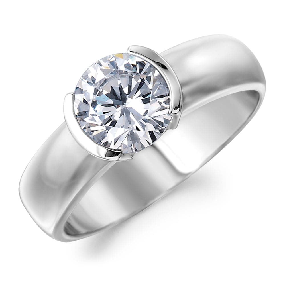 Budding Solitaire Ring