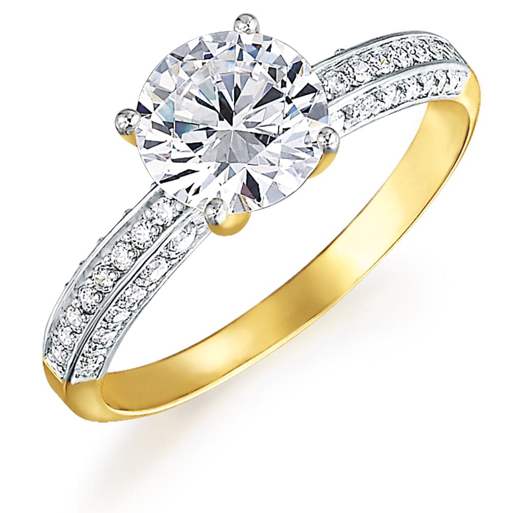 Dazzling Solitaire Ring